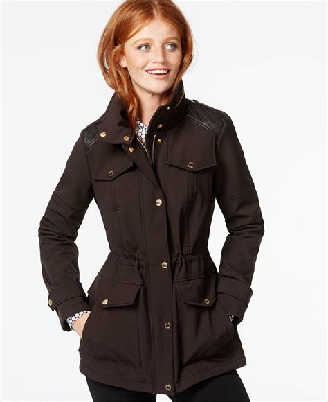 michael kors parka womens|michael kors husk waterproof coat.